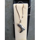 Silver necklace "Boot" (SALE)